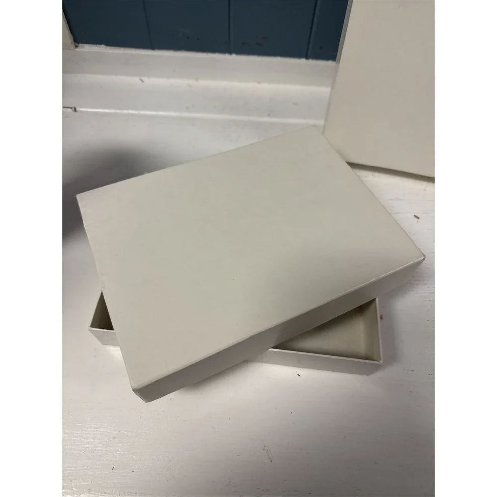 Lot Of 10 Invitation Presentation Empty Box. Storage Jewelry GIFT BOX 7.75